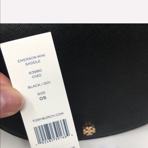 NWT Tory Burch Emerson mini Saddle - Picture 7 of 7